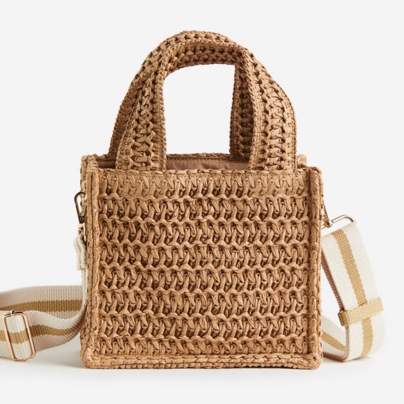 H&M Handbags - H&M straw bag